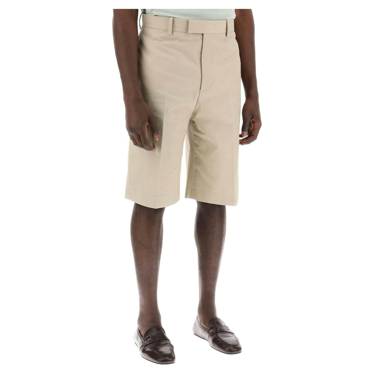 Tailored Canvas Shorts