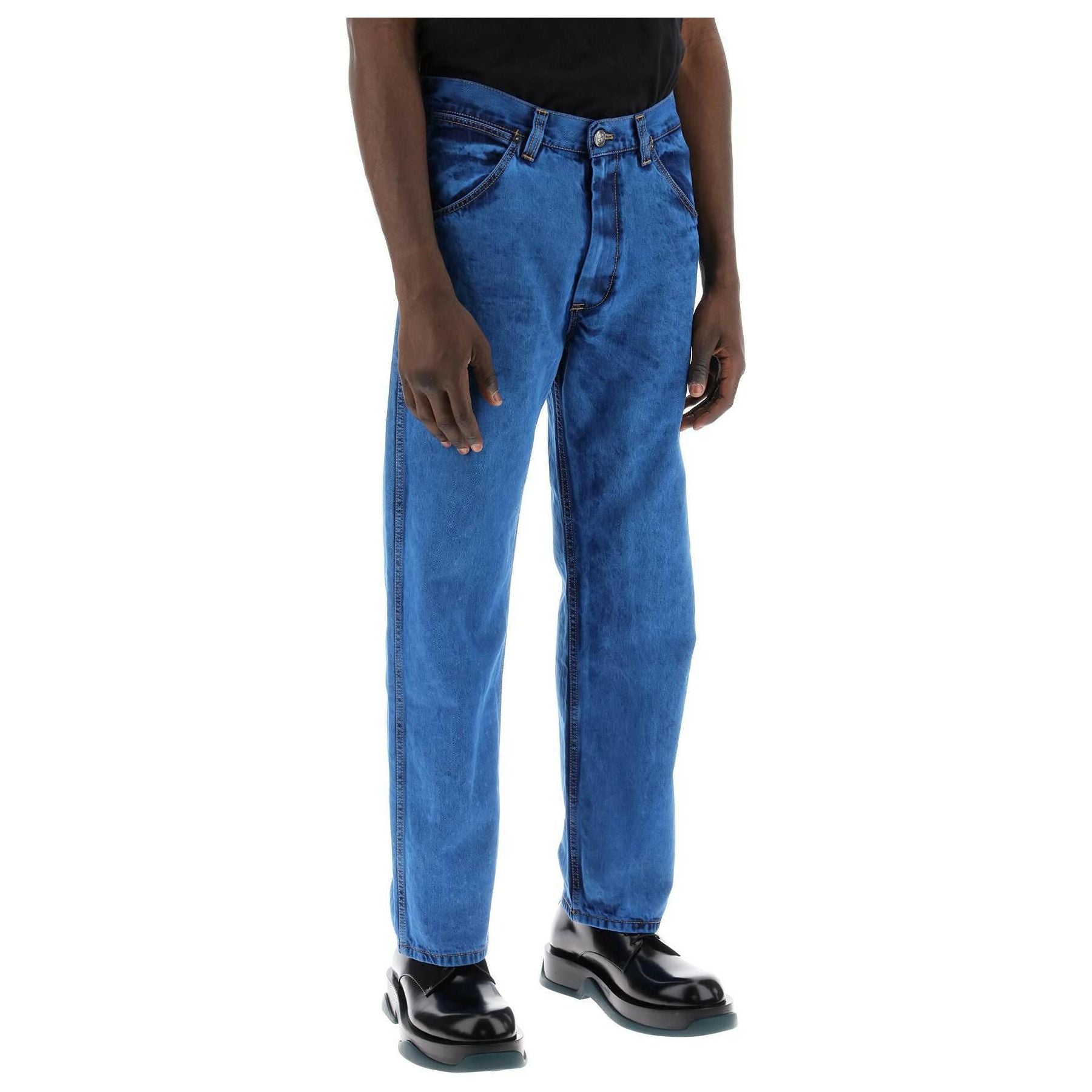 Ranch Straight-Fit Over-dyed Denim Jeans VIVIENNE WESTWOOD JOHN JULIA.