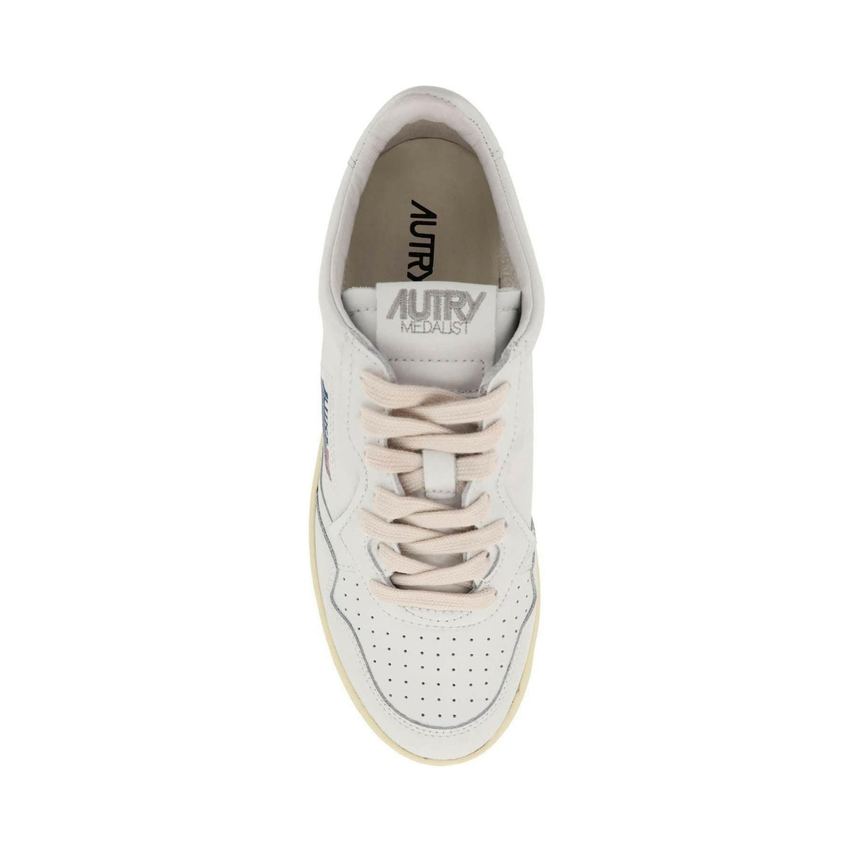 AUTRY - White Leather Medalist Low Sneakers - JOHN JULIA