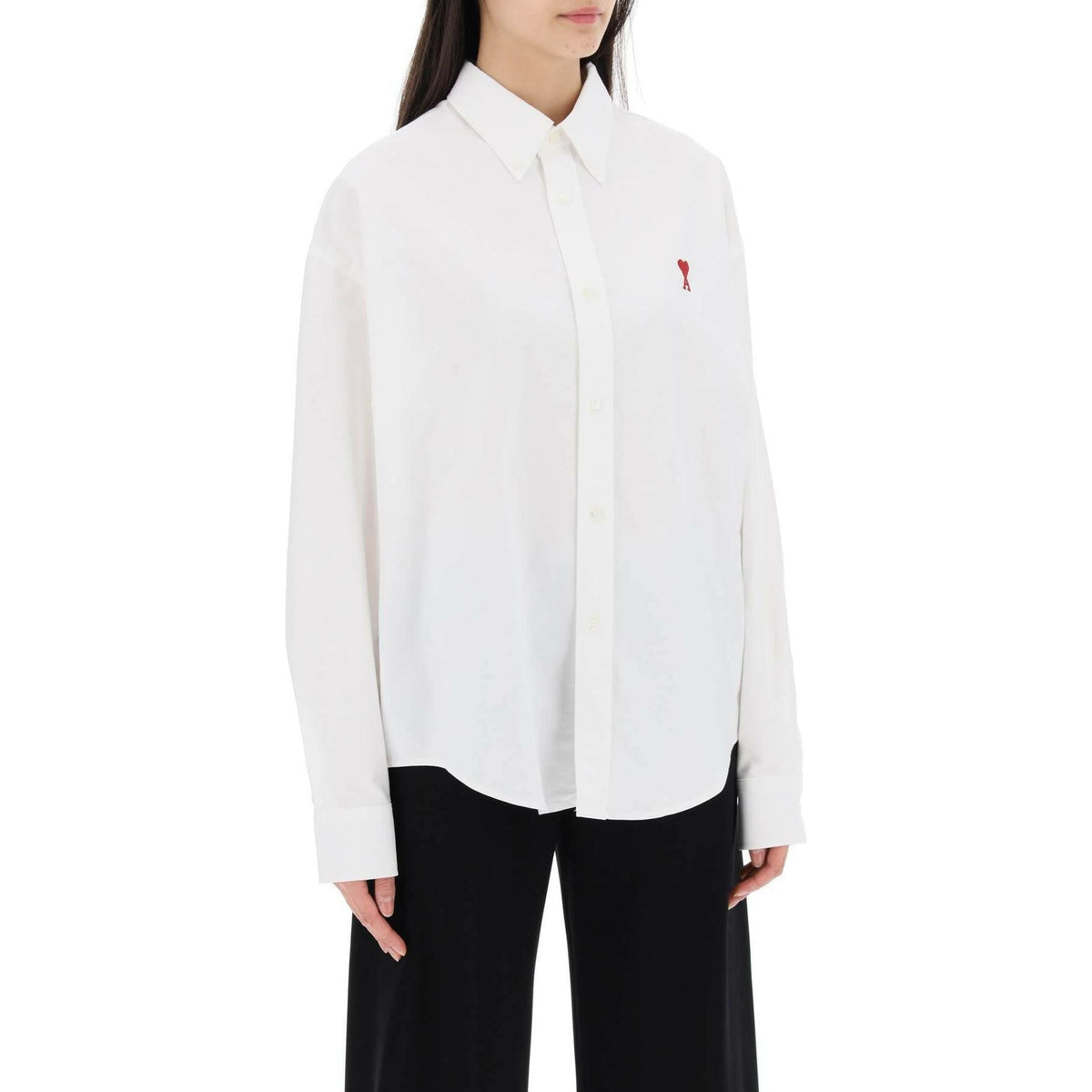 Ami De Coeur Boxy Fit Oxford Cotton Shirt