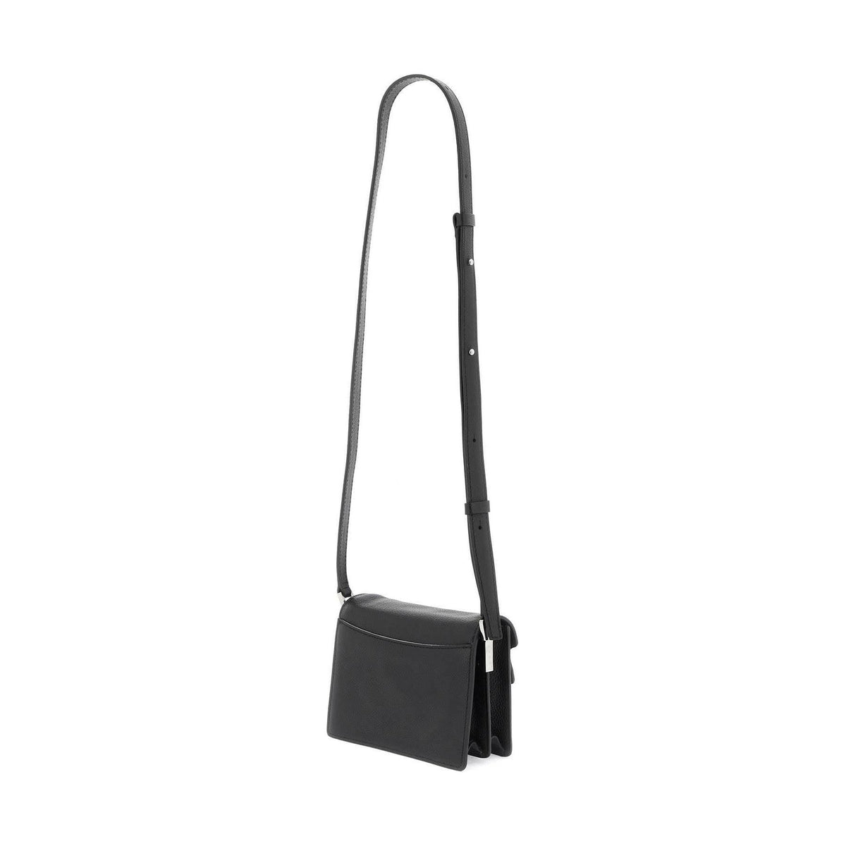 Black Mini Soft Trunk Shoulder Bag MARNI JOHN JULIA.