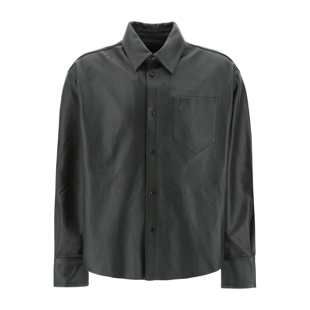 Nappa Leather Overshirt