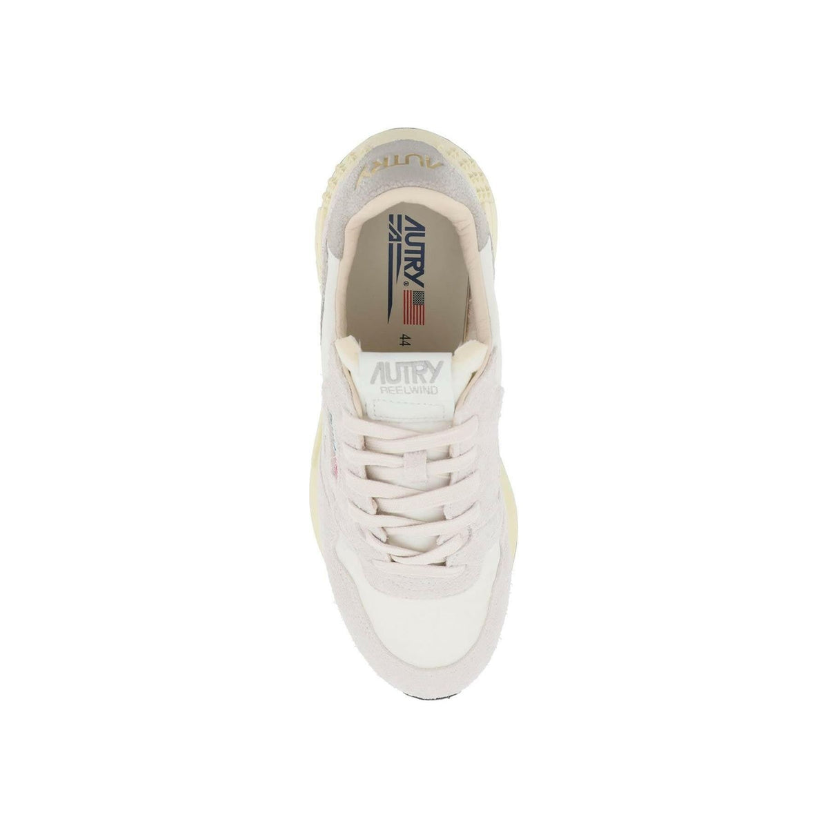 Reelwind Low Top Nylon And Suede Sneakers