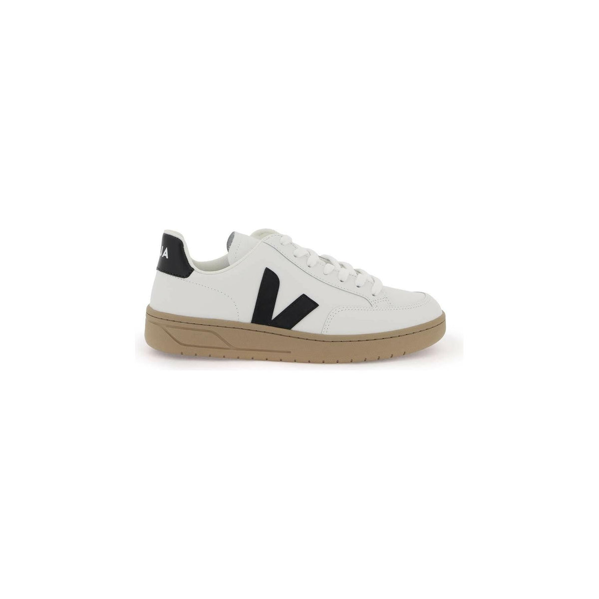 Extra White Black Dune Leather V 12 Sneakers