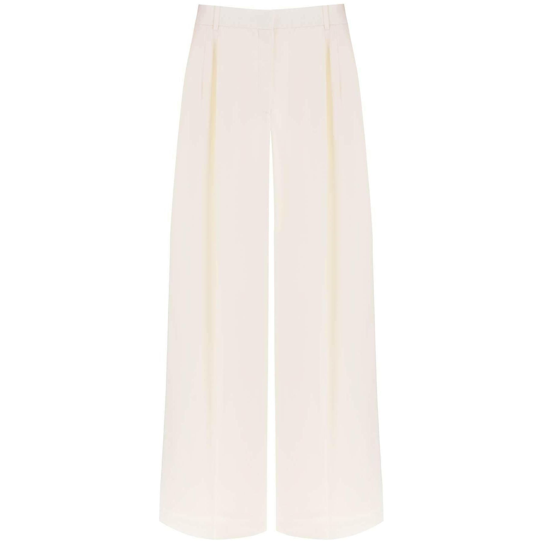 Double Pleated Palazzo Pants With ALEXANDER MCQUEEN JOHN JULIA.