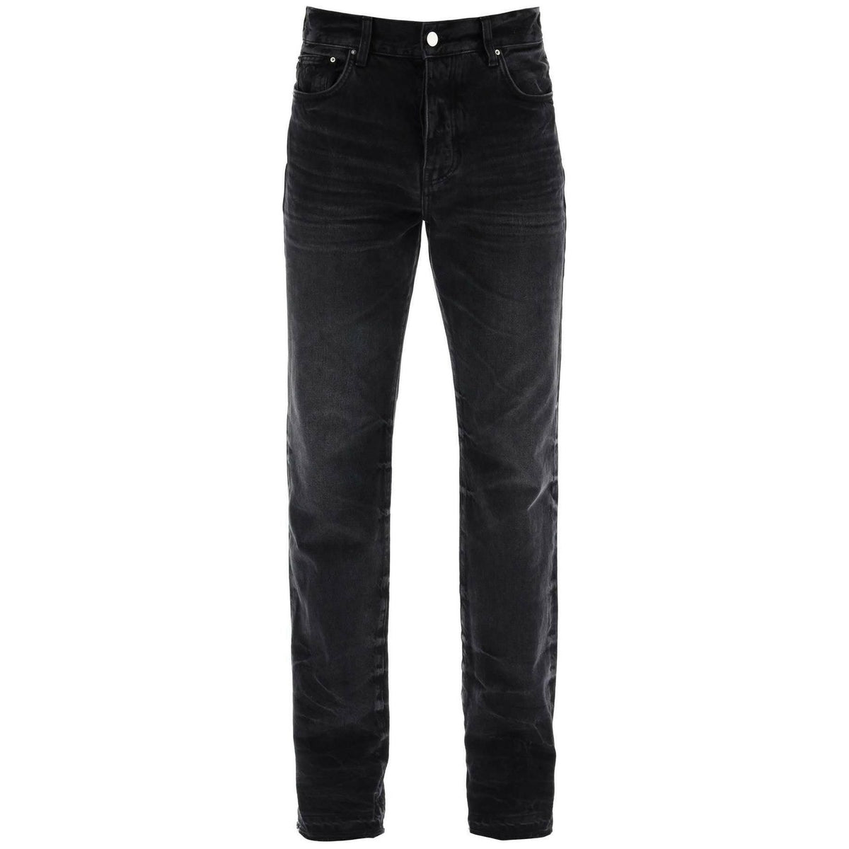 AMIRI - Faded Black Cotton Jeans - JOHN JULIA