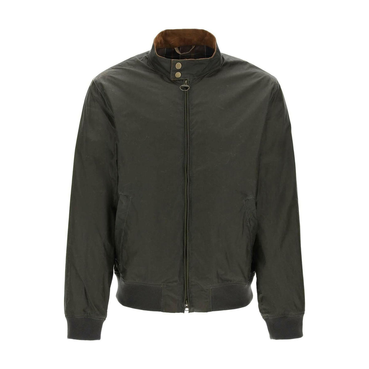 BARBOUR - Archive Olive Royston Waxed Cotton Jacket - JOHN JULIA