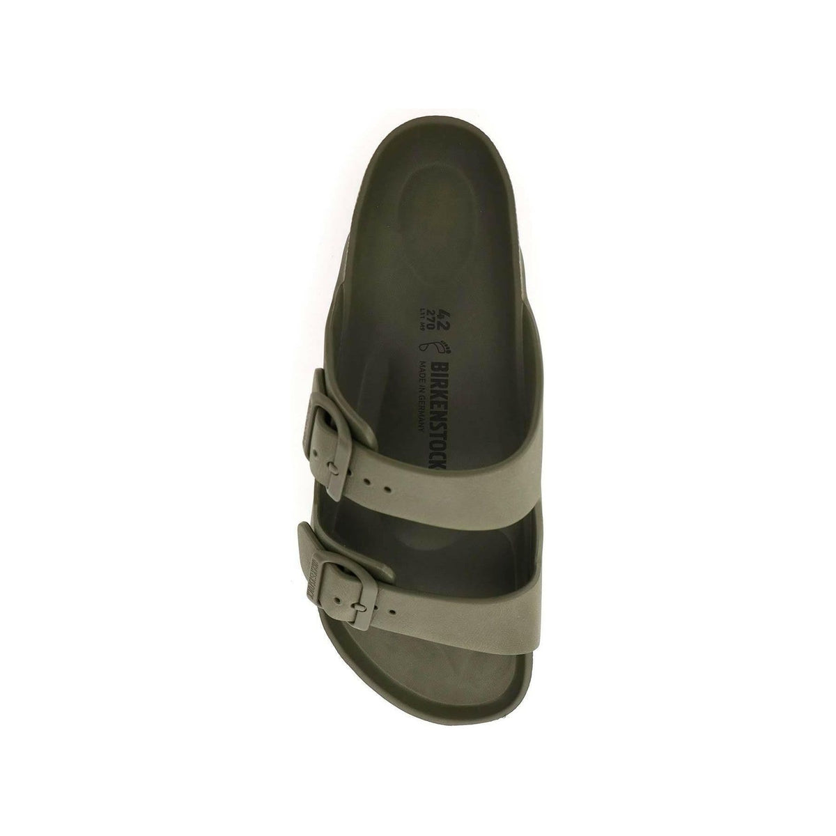BIRKENSTOCK - Khaki Arizona Essentials EVA Sandals Regular Fit - JOHN JULIA