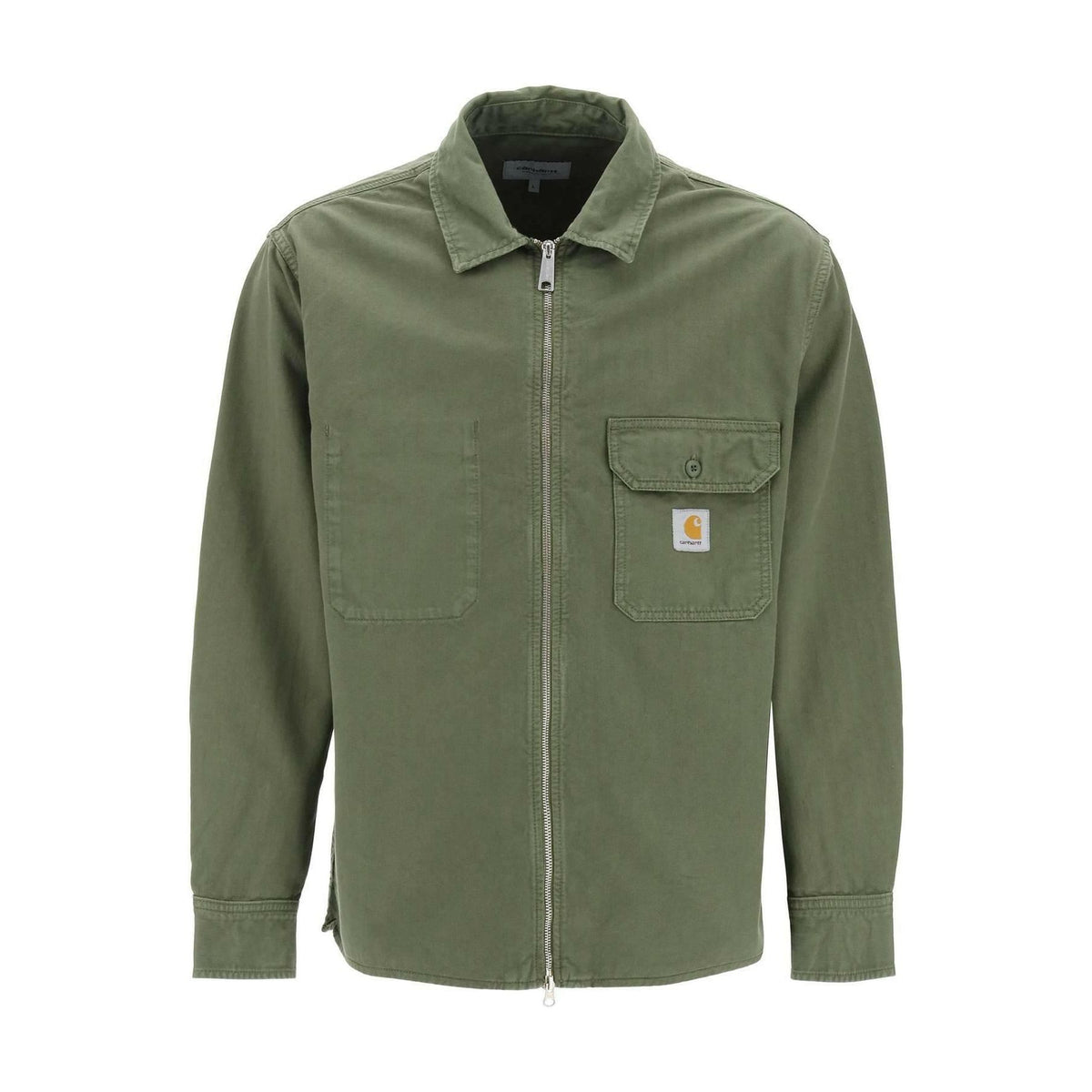 CARHARTT WIP - Dundee Green Rainer Garment-Dyed Shirt Jacket - JOHN JULIA