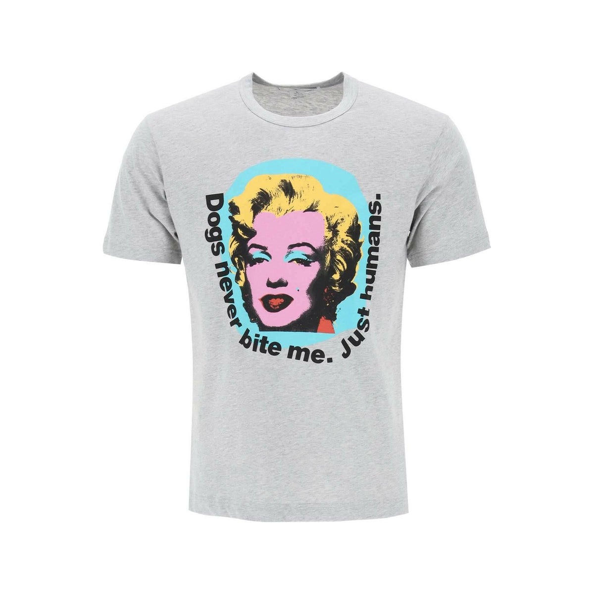 COMME DES GARCONS SHIRT - Gray Marilyn Monroe Print T-Shirt - JOHN JULIA