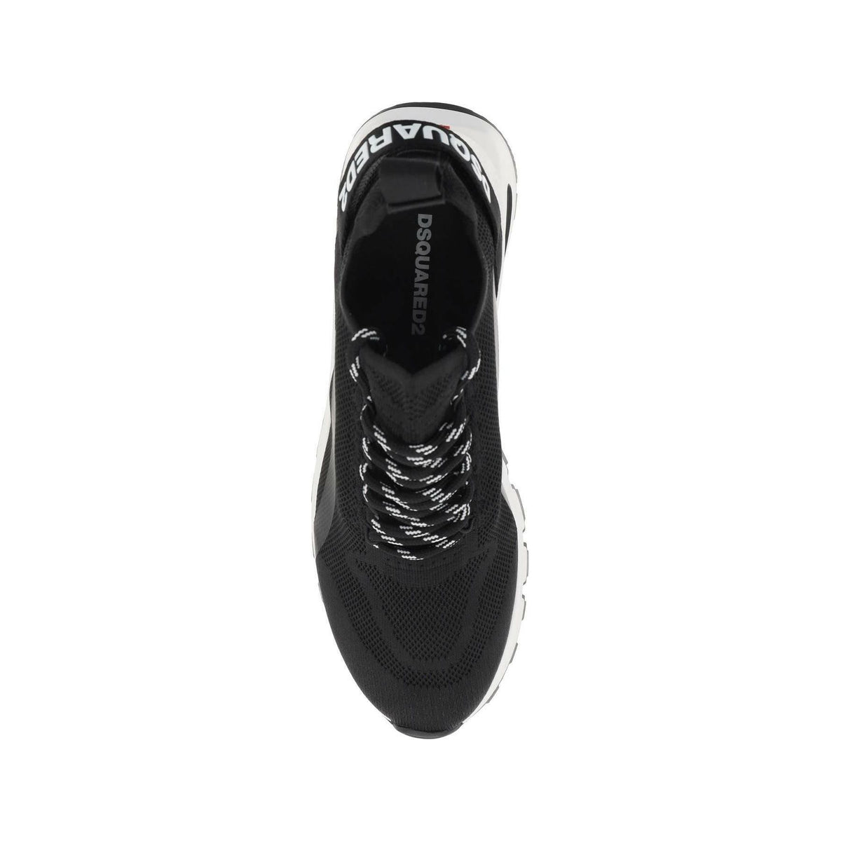 Black Run DS2 Recycled-Blend Sneakers DSQUARED2 JOHN JULIA.