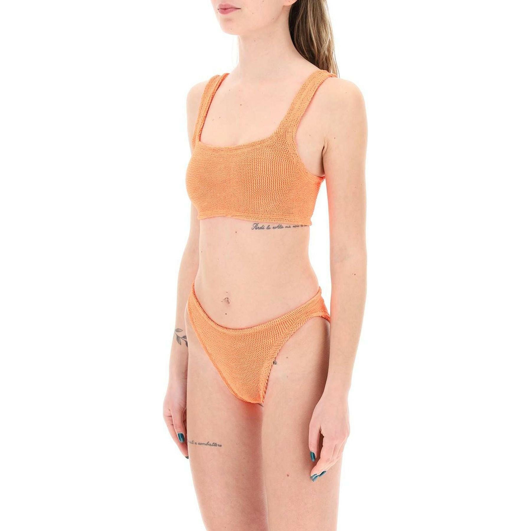 Orange Xandra Bikini Set HUNZA G JOHN JULIA.