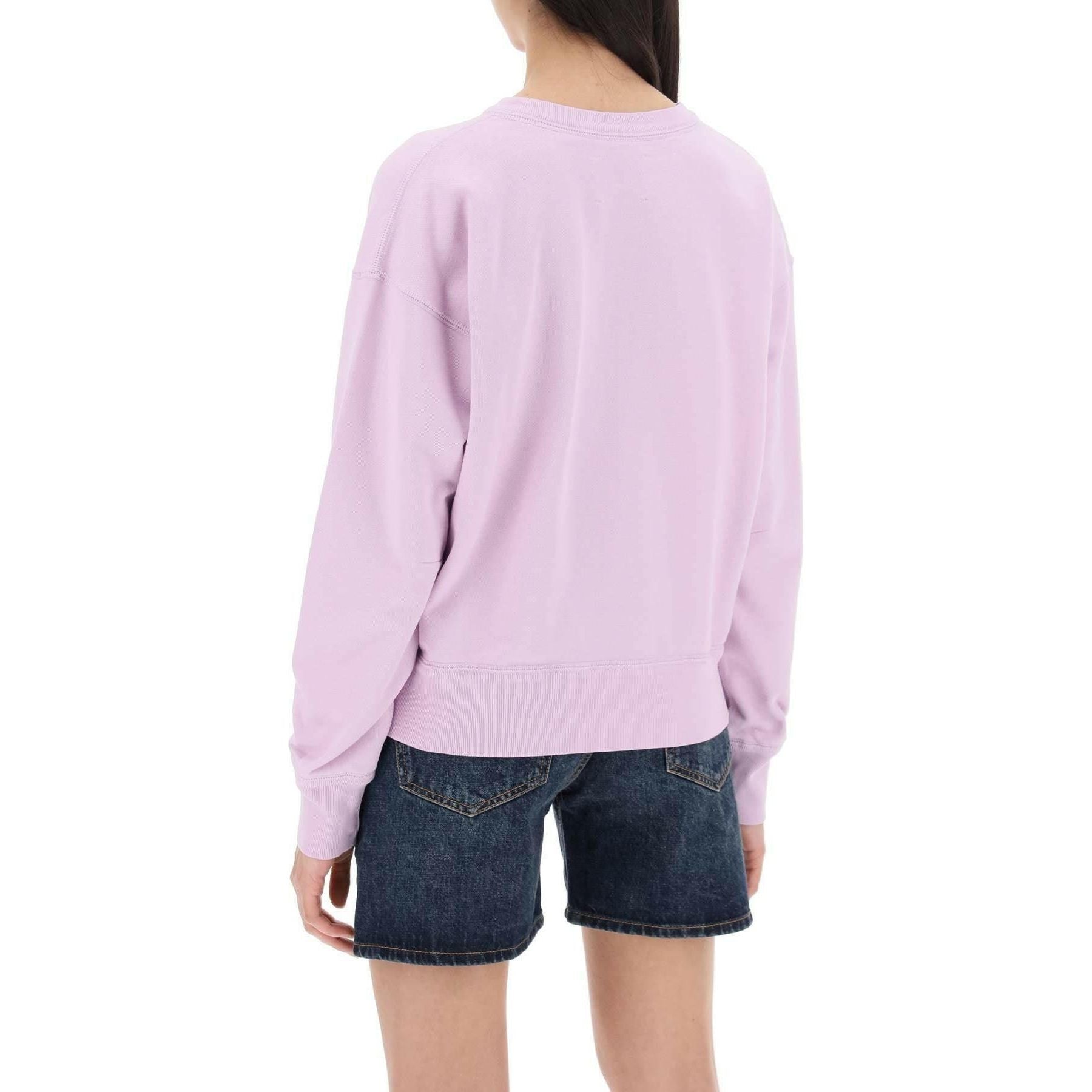 Lilac Shad Organic and Recycled Cotton-Blend Sweatshirt ISABEL MARANT JOHN JULIA.