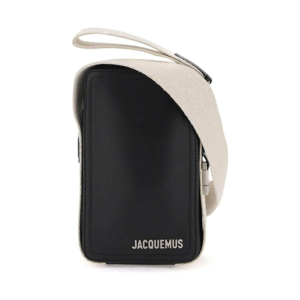 JACQUEMUS - Jacquemues Black Le Cuerda Vertical Crossbody Bag - JOHN JULIA