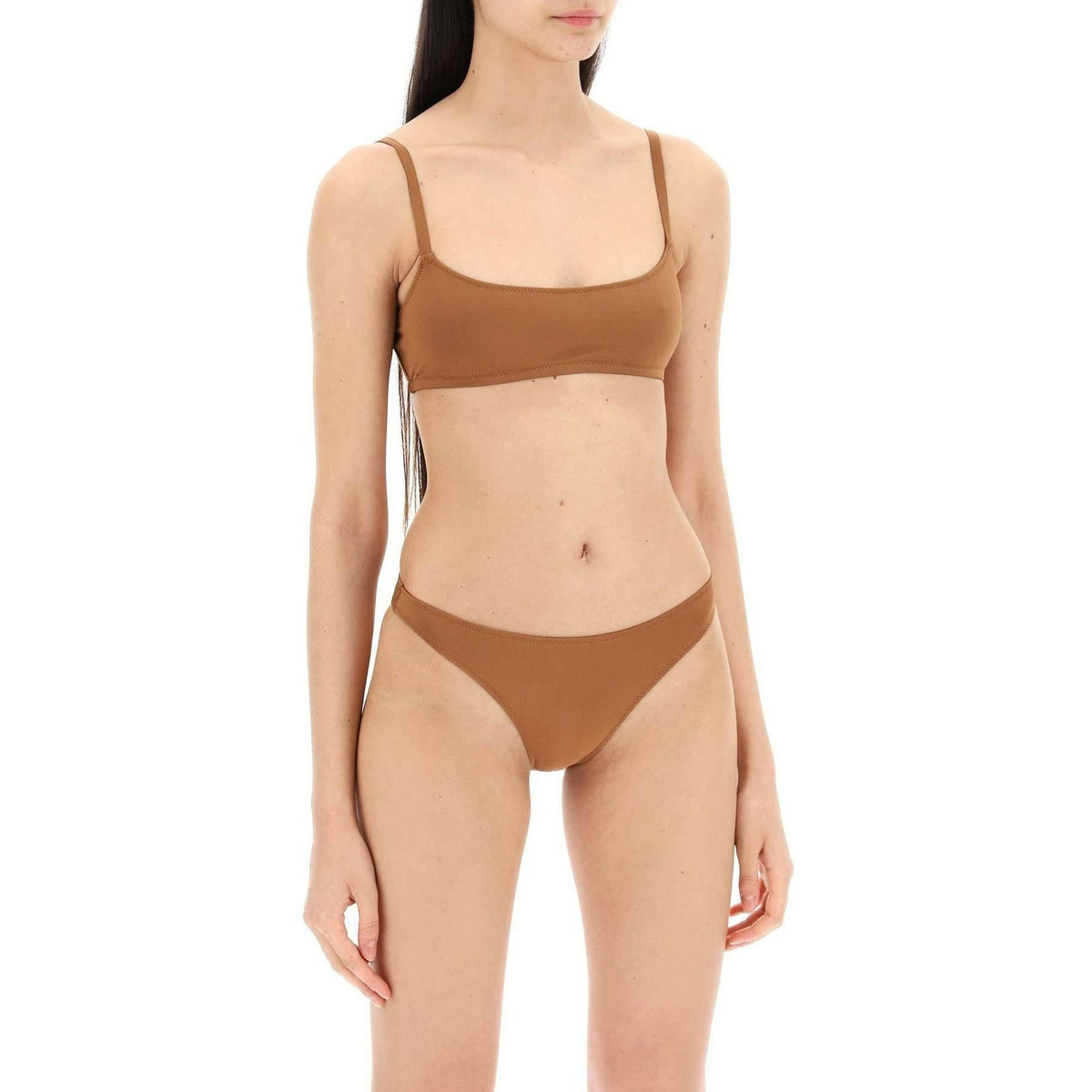 LIDO - Bronze Undici Low Waisted Bikini Set - JOHN JULIA