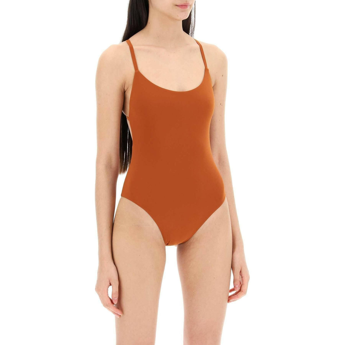 LIDO - Terracotta Uno One-Piece Swimsuit - JOHN JULIA