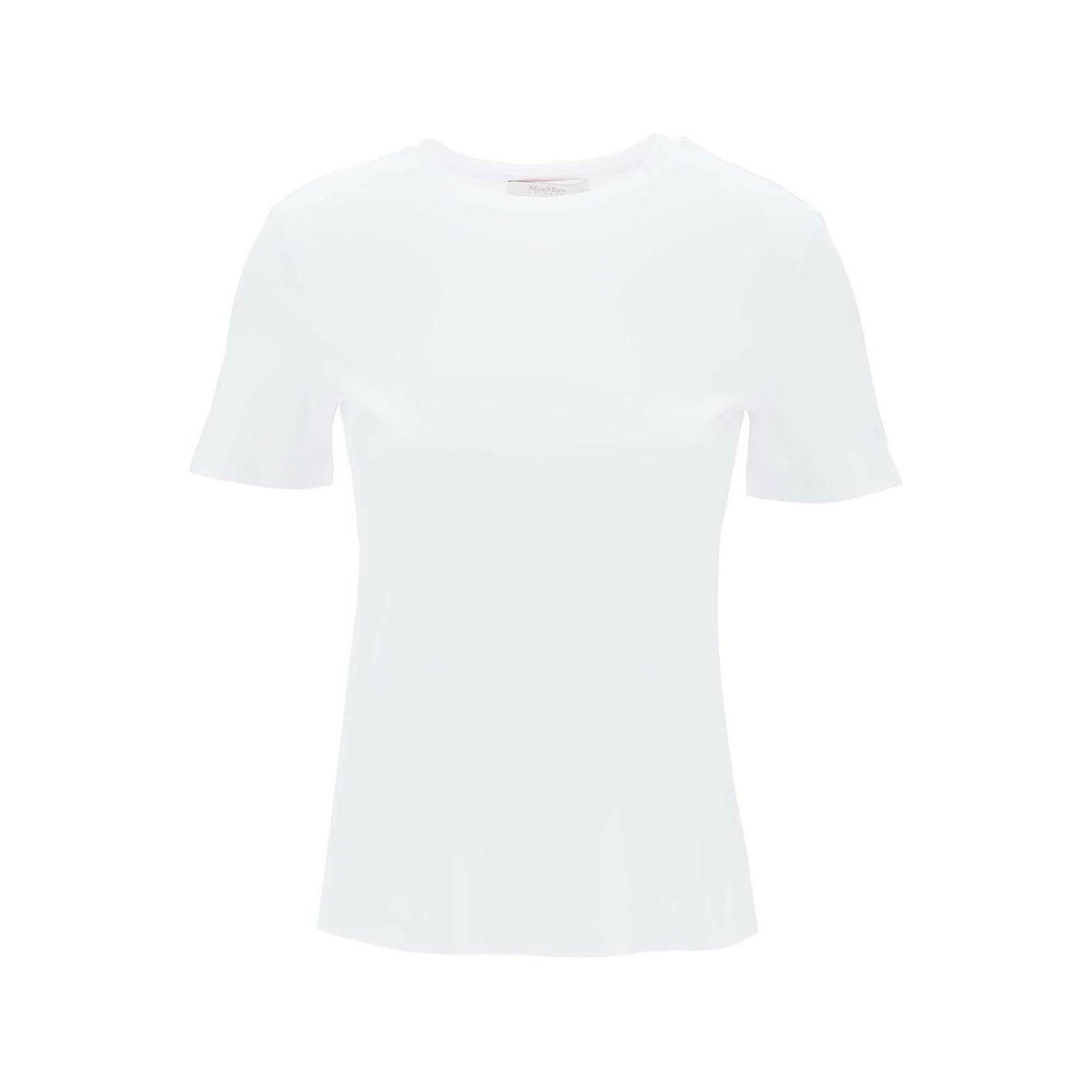 MAX MARA LEISURE - White Cosmo Jersey T-Shirt - JOHN JULIA
