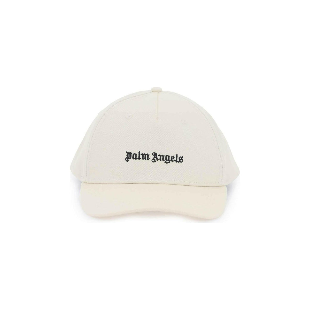PALM ANGELS - Off White Embroidered Logo Baseball Cap - JOHN JULIA