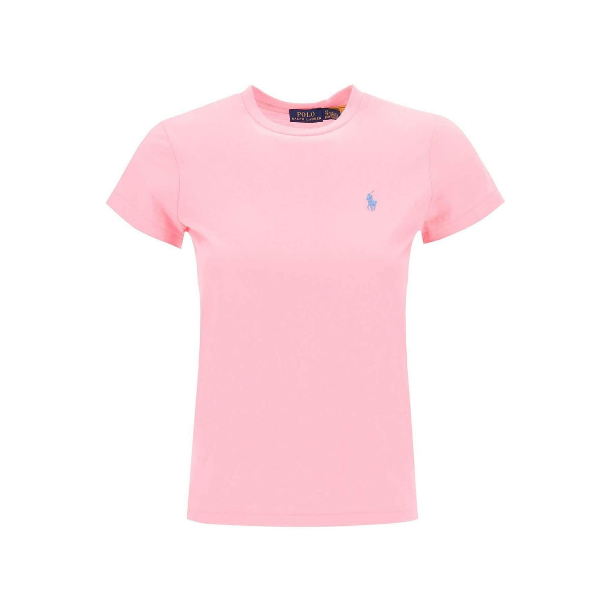 POLO RALPH LAUREN - Course Pink Cotton Jersey T-Shirt - JOHN JULIA