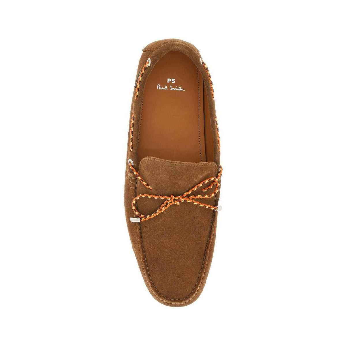 PS PAUL SMITH - Tan Suede Springfield Driving Loafers - JOHN JULIA