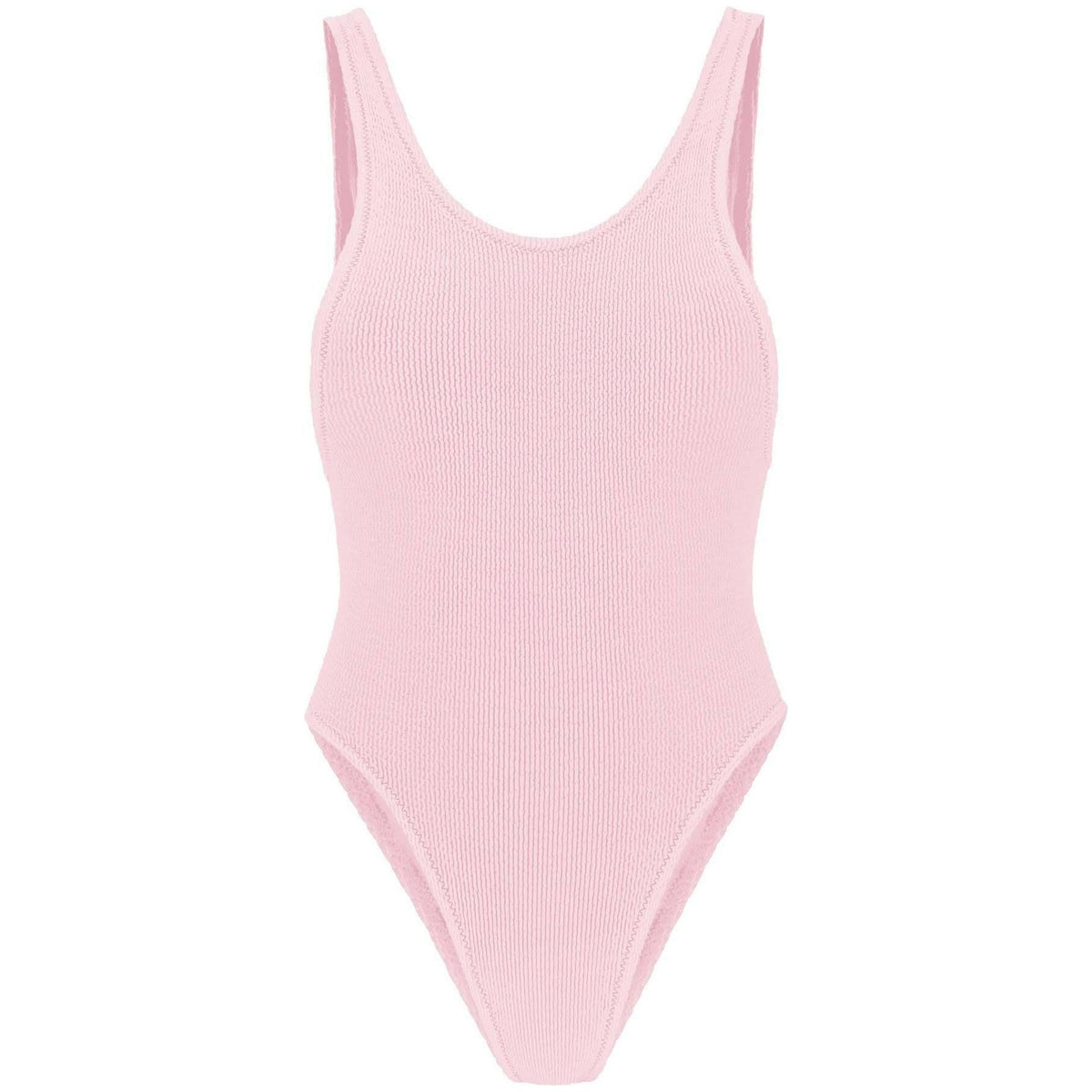 REINA OLGA - Pink Ruby Scrunch One-Piece Swimsuit - JOHN JULIA