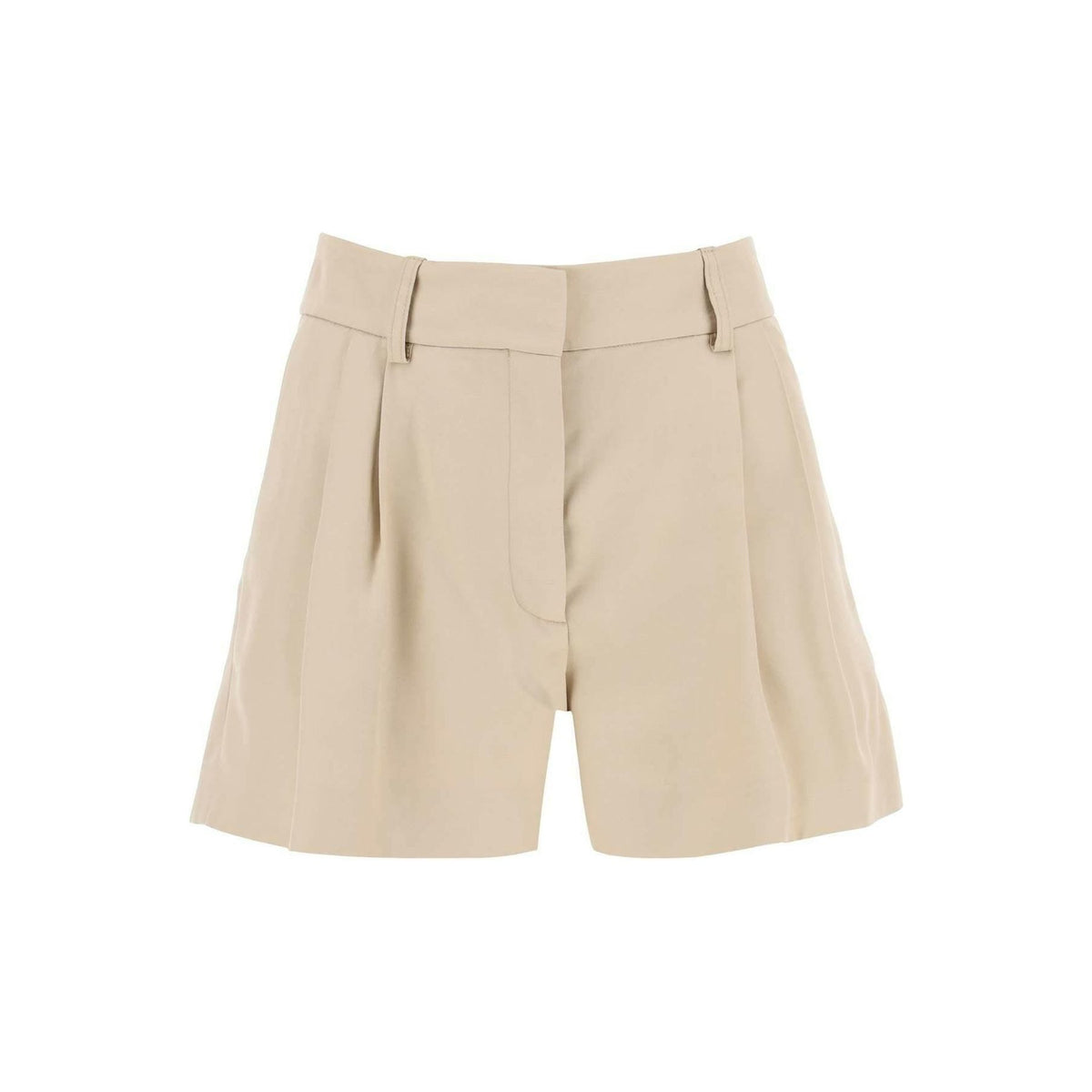 STELLA MCCARTNEY - Sand Beige Tailored Shorts - JOHN JULIA