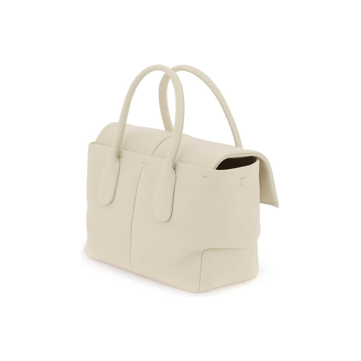 TOD'S - Off-White Leather Small Di Bag Reverse Handbag - JOHN JULIA