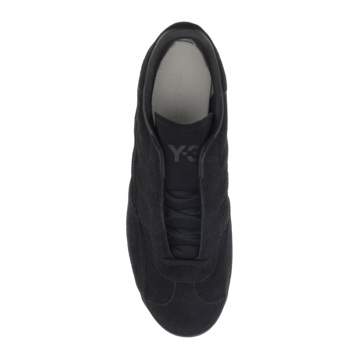Y-3 - Black Gazzelle Suede Sneakers - JOHN JULIA