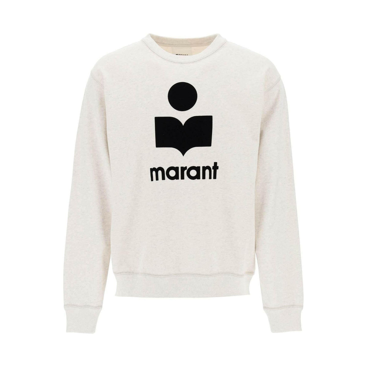 MARANT - Mikoy Flocked Logo Sweatshirt - JOHN JULIA