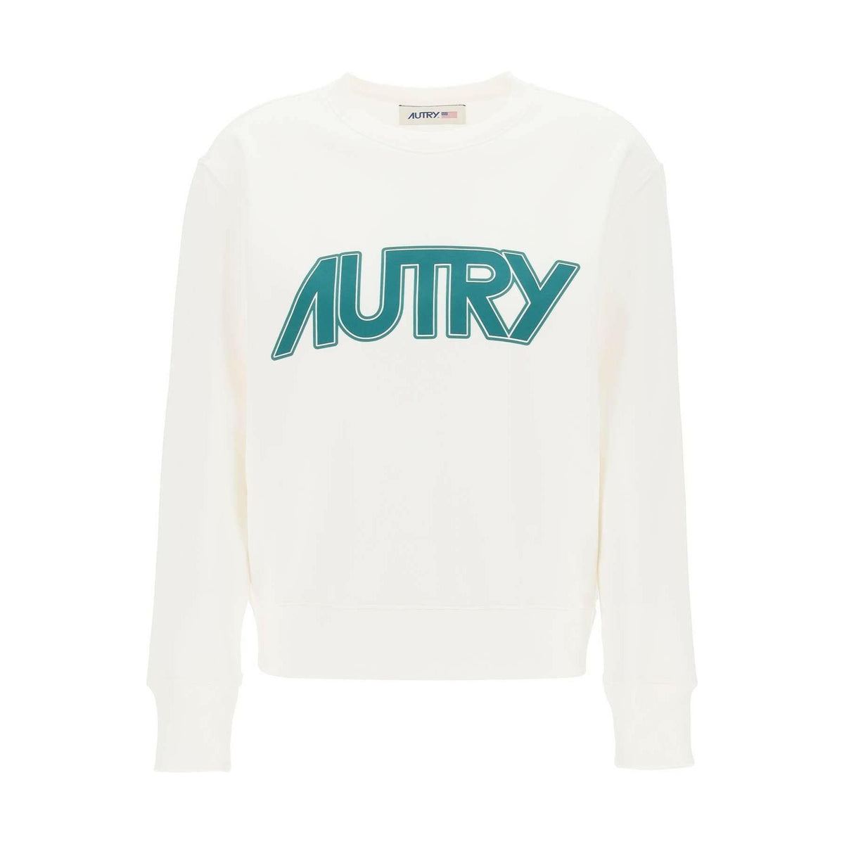 AUTRY - Sweatshirt With Maxi Logo Print - JOHN JULIA
