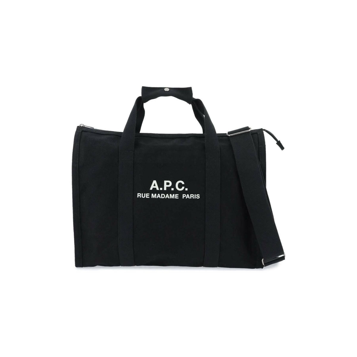A.P.C. - Black Récupération Tote Bag - JOHN JULIA