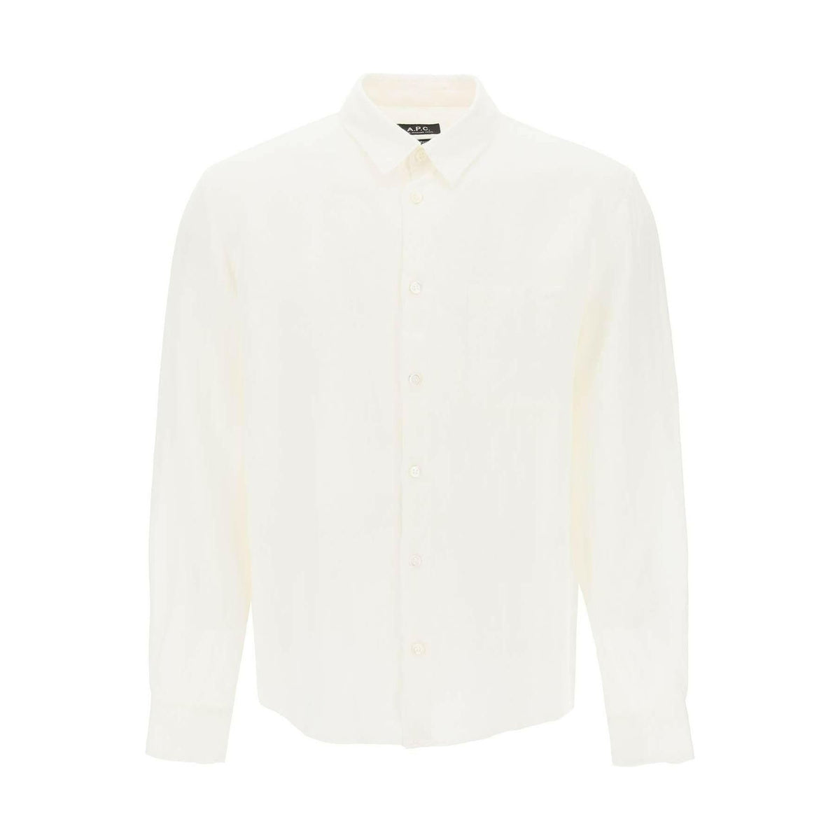 Cassel Linen Button-Down Shirt A.P.C. JOHN JULIA.