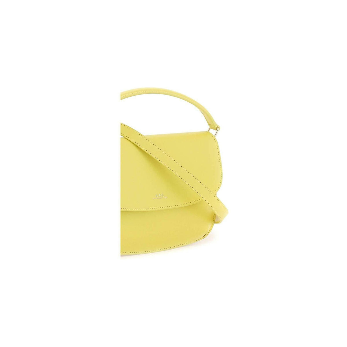 A.P.C. - Sunshine Yellow Sarah Mini Shoulder Bag - JOHN JULIA