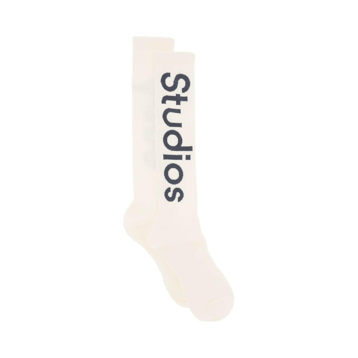 ACNE STUDIOS - Long Sport Socks With Logo - JOHN JULIA