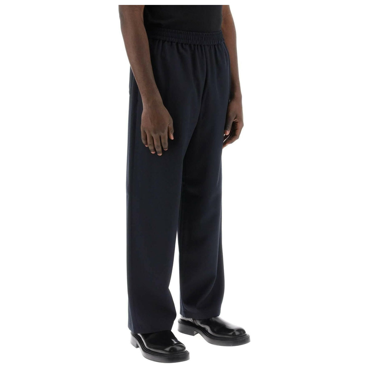 ACNE STUDIOS - Loose fit trousers with elasticated waist - JOHN JULIA