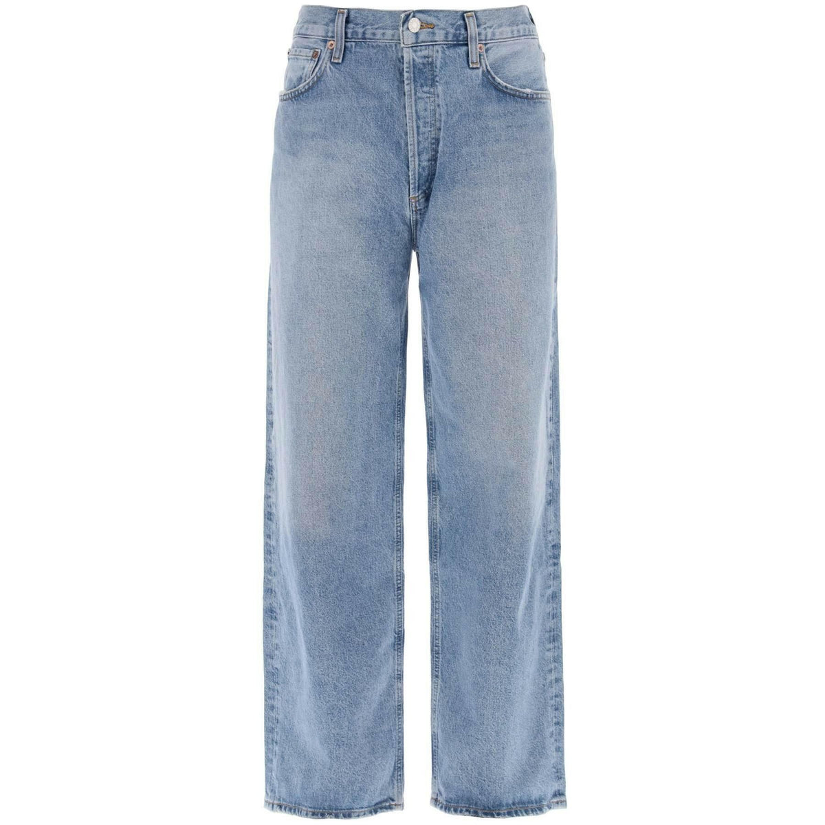 AGOLDE - Organic-Cotton Blend Low Slung Baggy Jeans - JOHN JULIA
