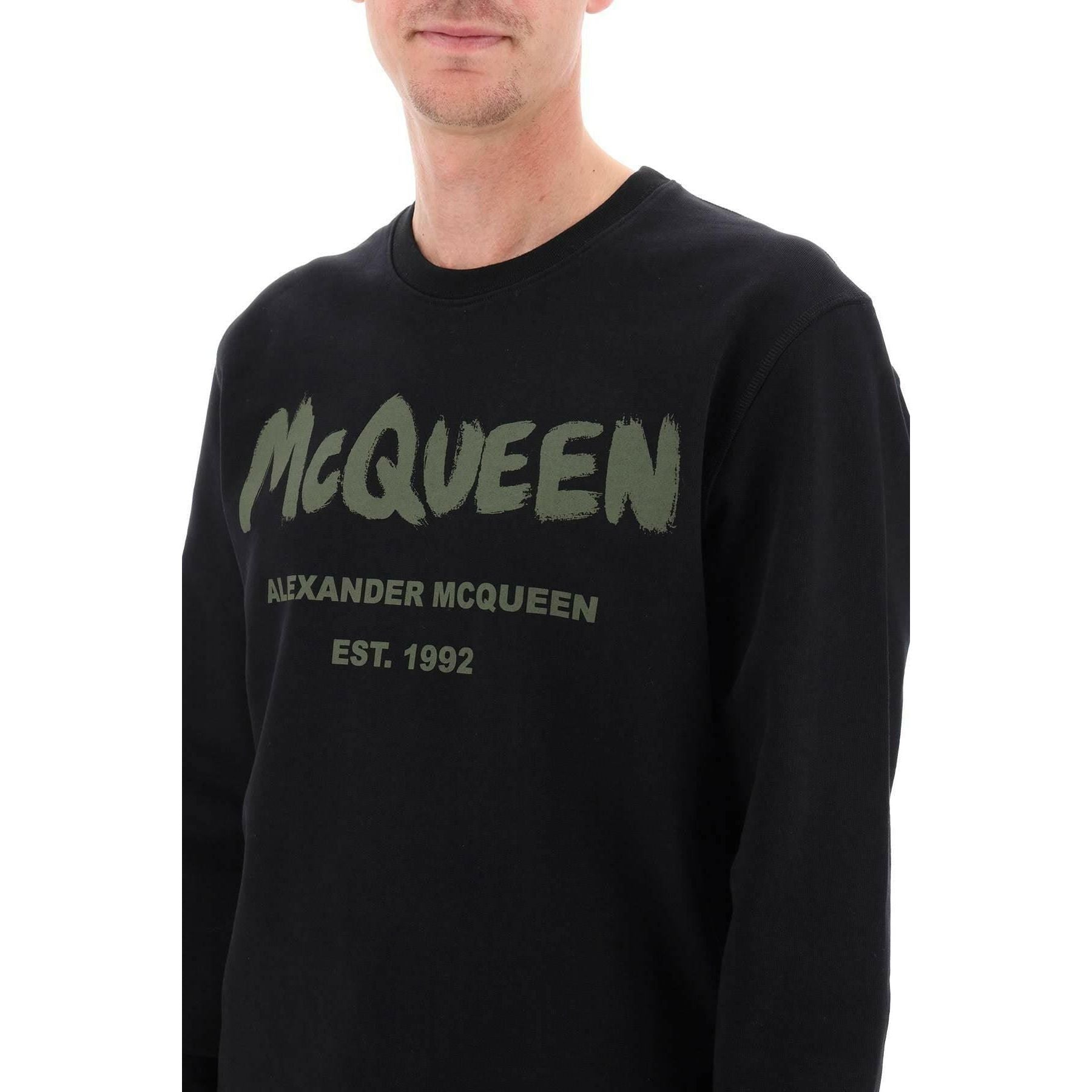 McQueen Graffiti Sweatshirt ALEXANDER MCQUEEN JOHN JULIA.