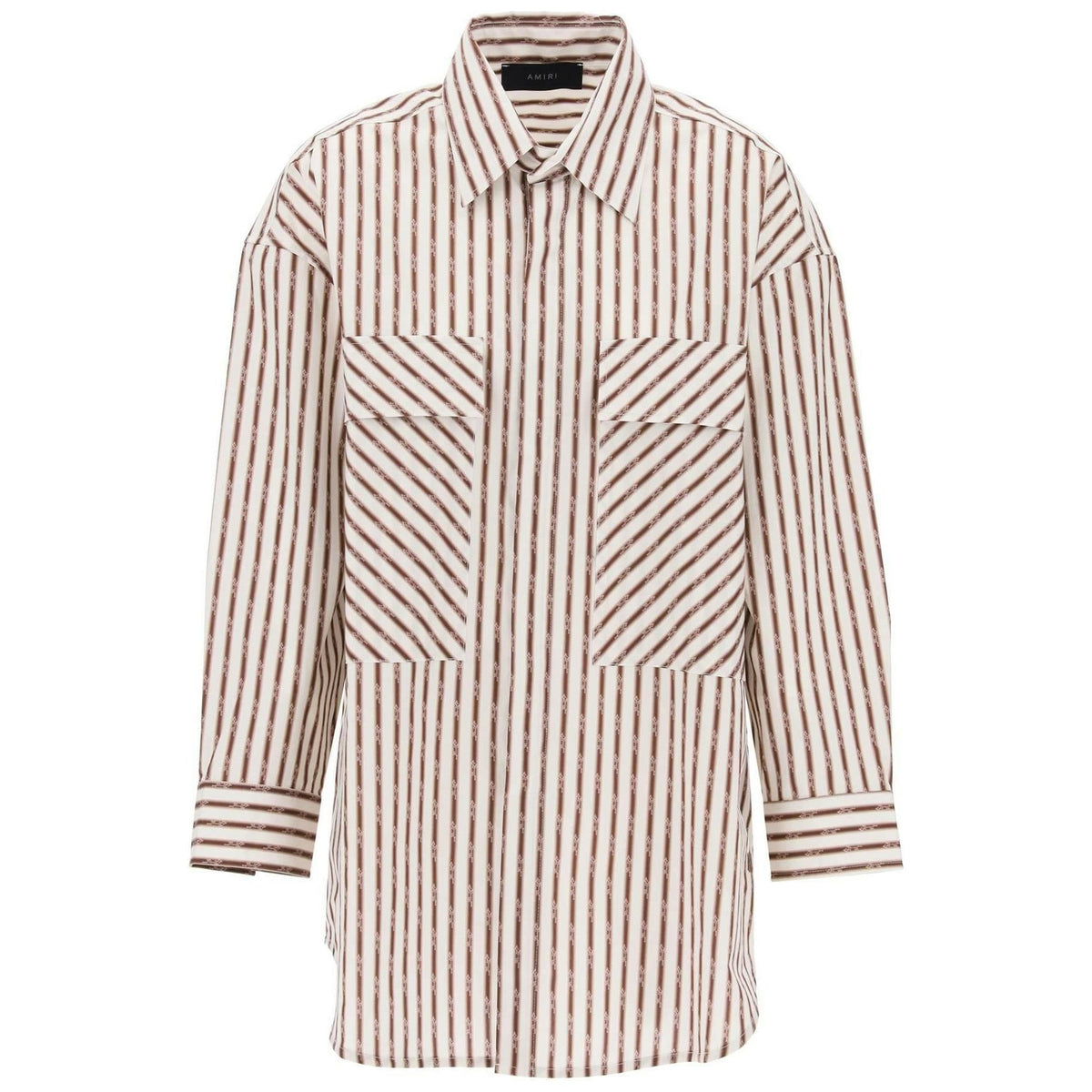 AMIRI - Striped Maxi Shirt - JOHN JULIA