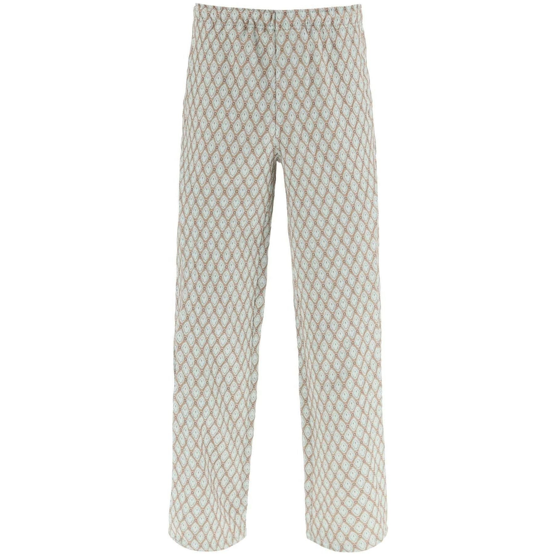 Geometric Jacquard Pants With Side Opening ANDERSSON BELL JOHN JULIA.