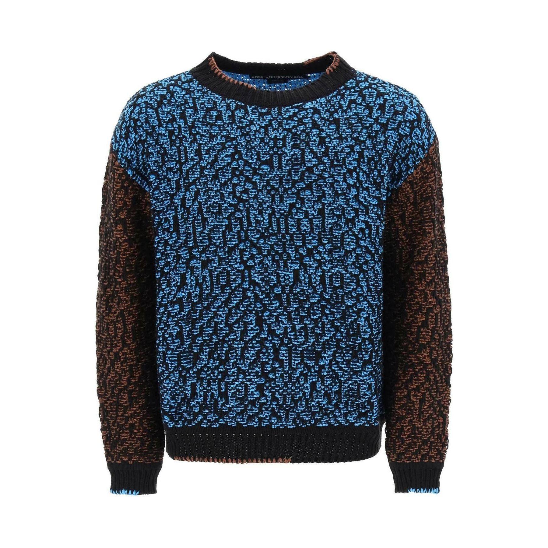 Multicolored Net Cotton Blend Sweater ANDERSSON BELL JOHN JULIA.