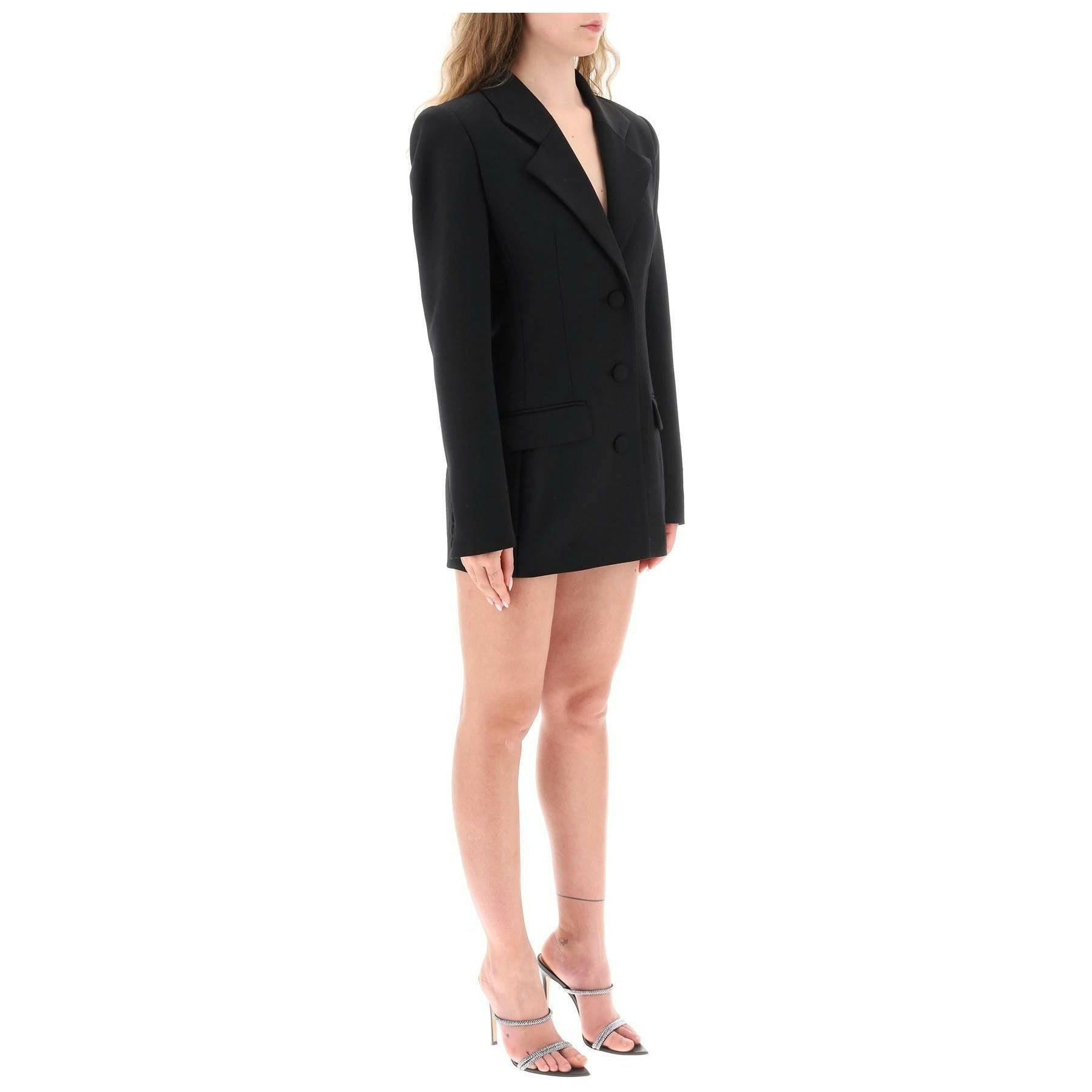 Area Blazer Dress With Cut Out And Crystals AREA JOHN JULIA.