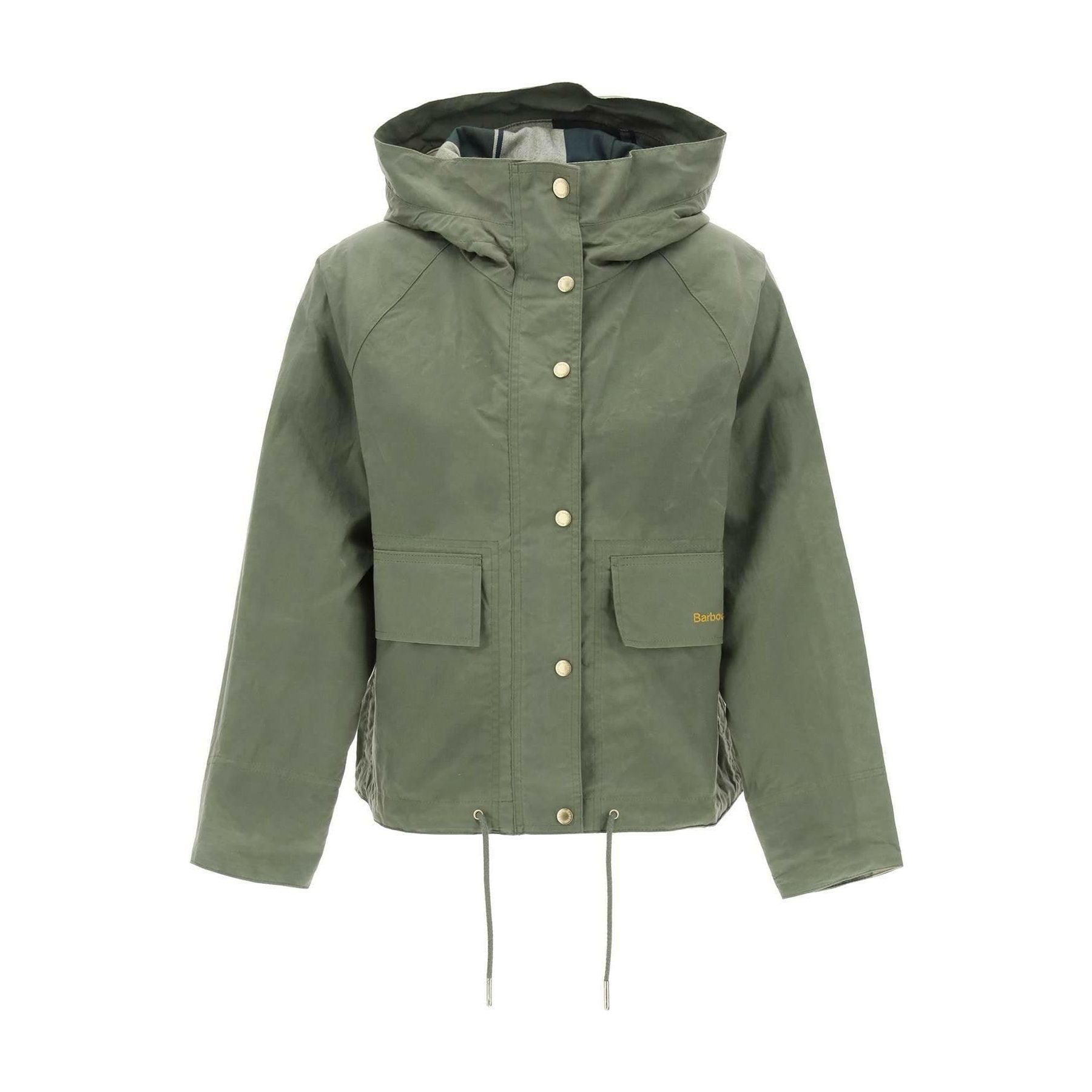 Water-Repellent Cotton Canvas Nith Hooded Jacket BARBOUR JOHN JULIA.