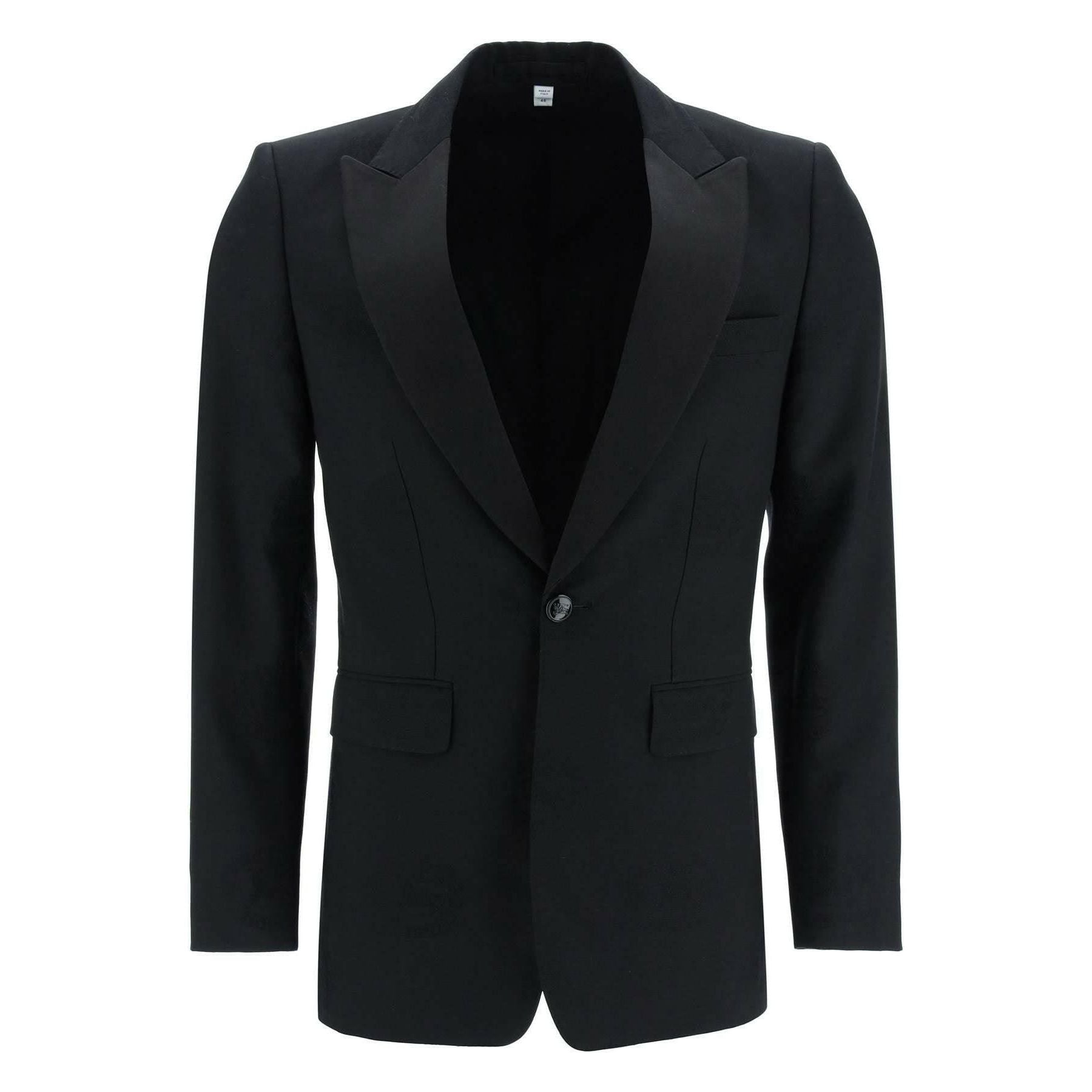 Tuxedo Jacket With Jacquard Details BURBERRY JOHN JULIA.