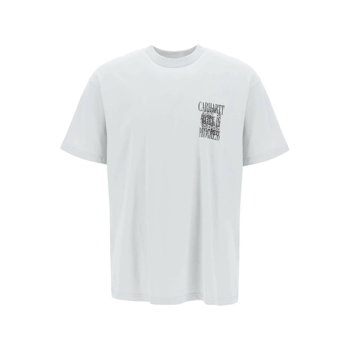 Carhartt WIP Sonic Silver 'Always A WIP' Print Organic Cotton T-Shirt - JOHN JULIA