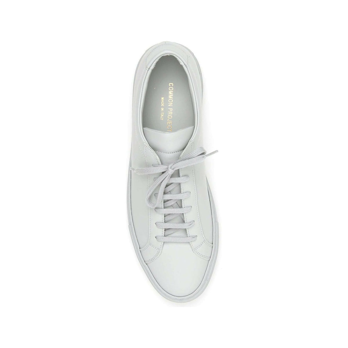 COMMON PROJECTS - Grey Original Achilles Low-Top Leather Sneakers - JOHN JULIA