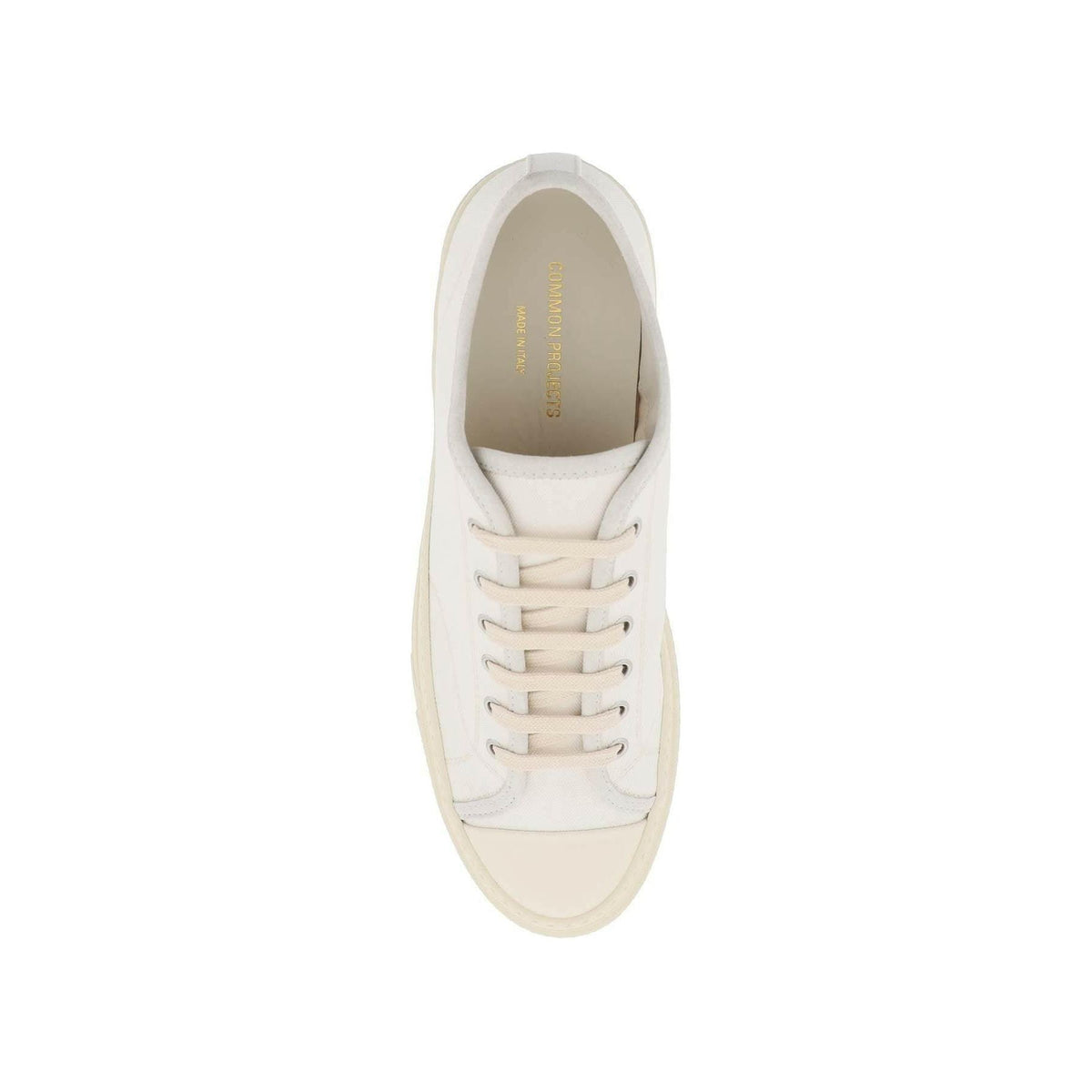 COMMON PROJECTS - Off-White Tournament Canvas Sneakers - JOHN JULIA