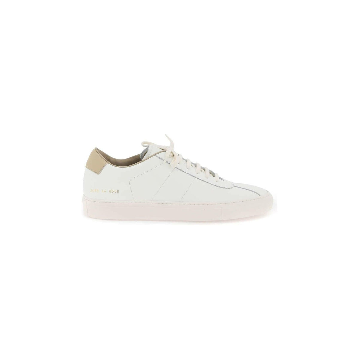 COMMON PROJECTS - White 70's Tennis Smooth Leather Sneakers - JOHN JULIA