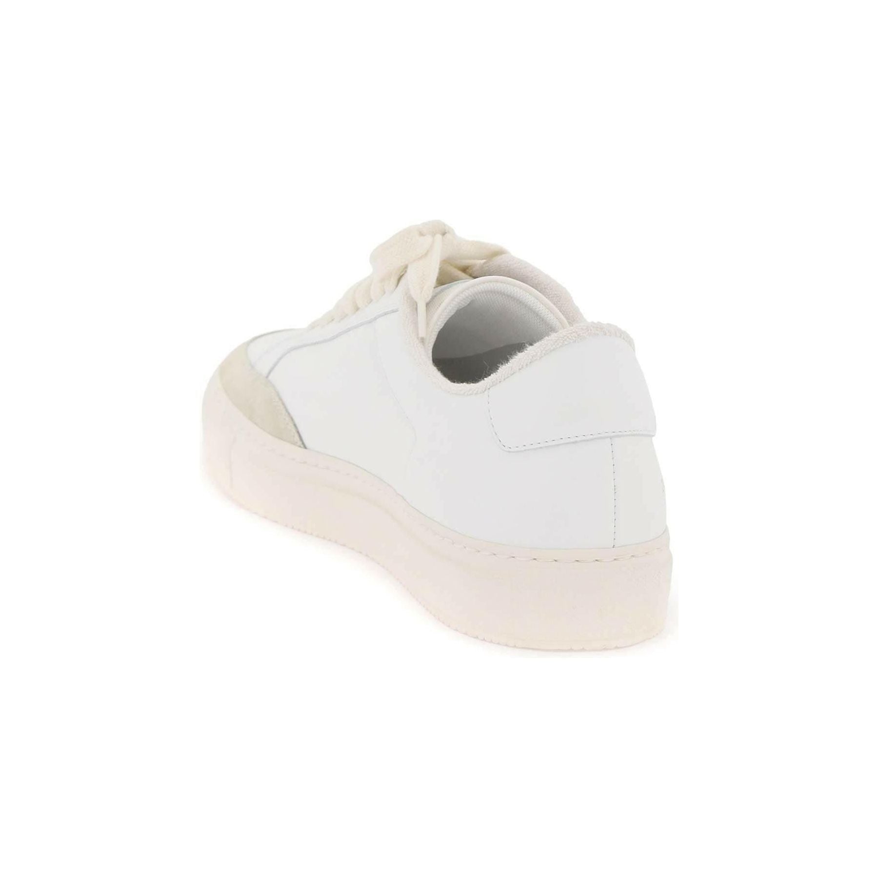 White Tennis Pro Leather and Suede Sneakers COMMON PROJECTS JOHN JULIA.