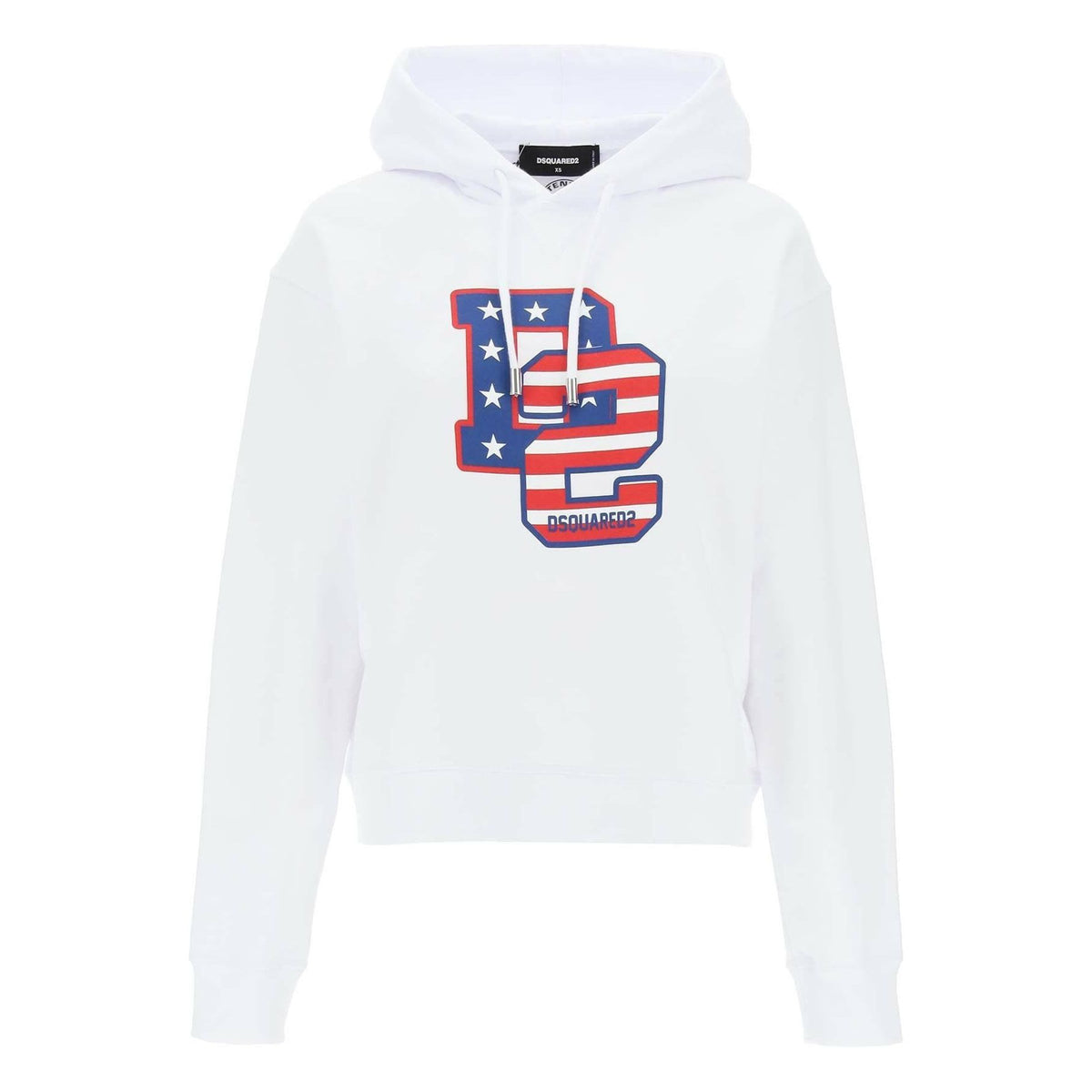 DSQUARED2 - Cool Fit Hoodie With Graphic Print - JOHN JULIA