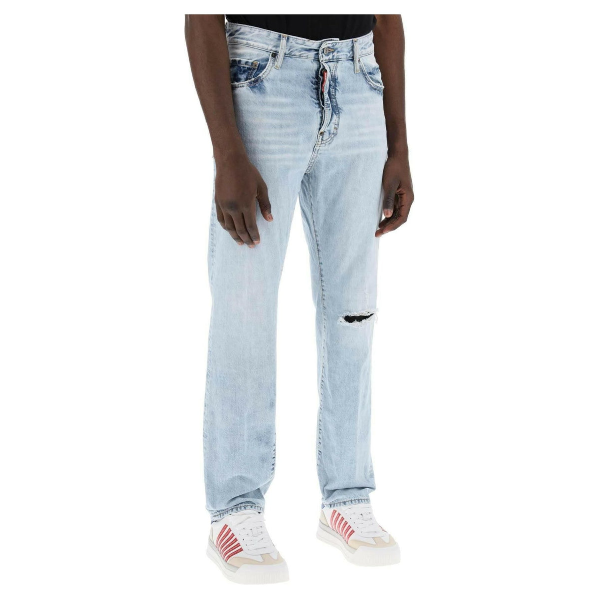 DSQUARED2 - Light Palm Beach Wash 642 Jeans - JOHN JULIA